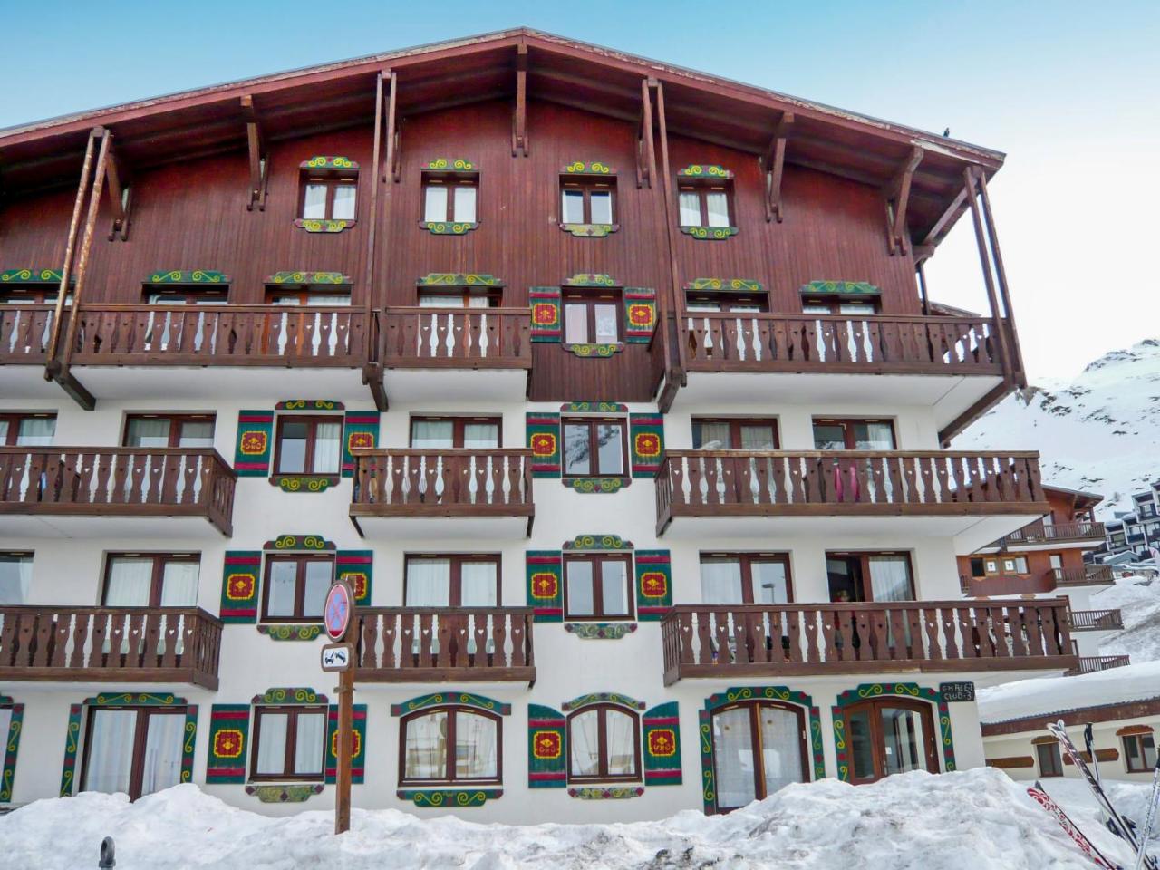 Apartment Chalet Club - Val Claret-4 By Interhome ティニュ エクステリア 写真
